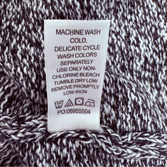 Woman Within Christmas Cats Sweater Plus 3X 30/32W Charcoal Gray Knit Cat Lady - Picture 9 of 10